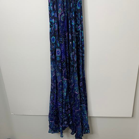 Spell Kiss The Sky Gown XS Bluejay Vintage Duster Lightweight Sheer Boho - Picture 5 of 15